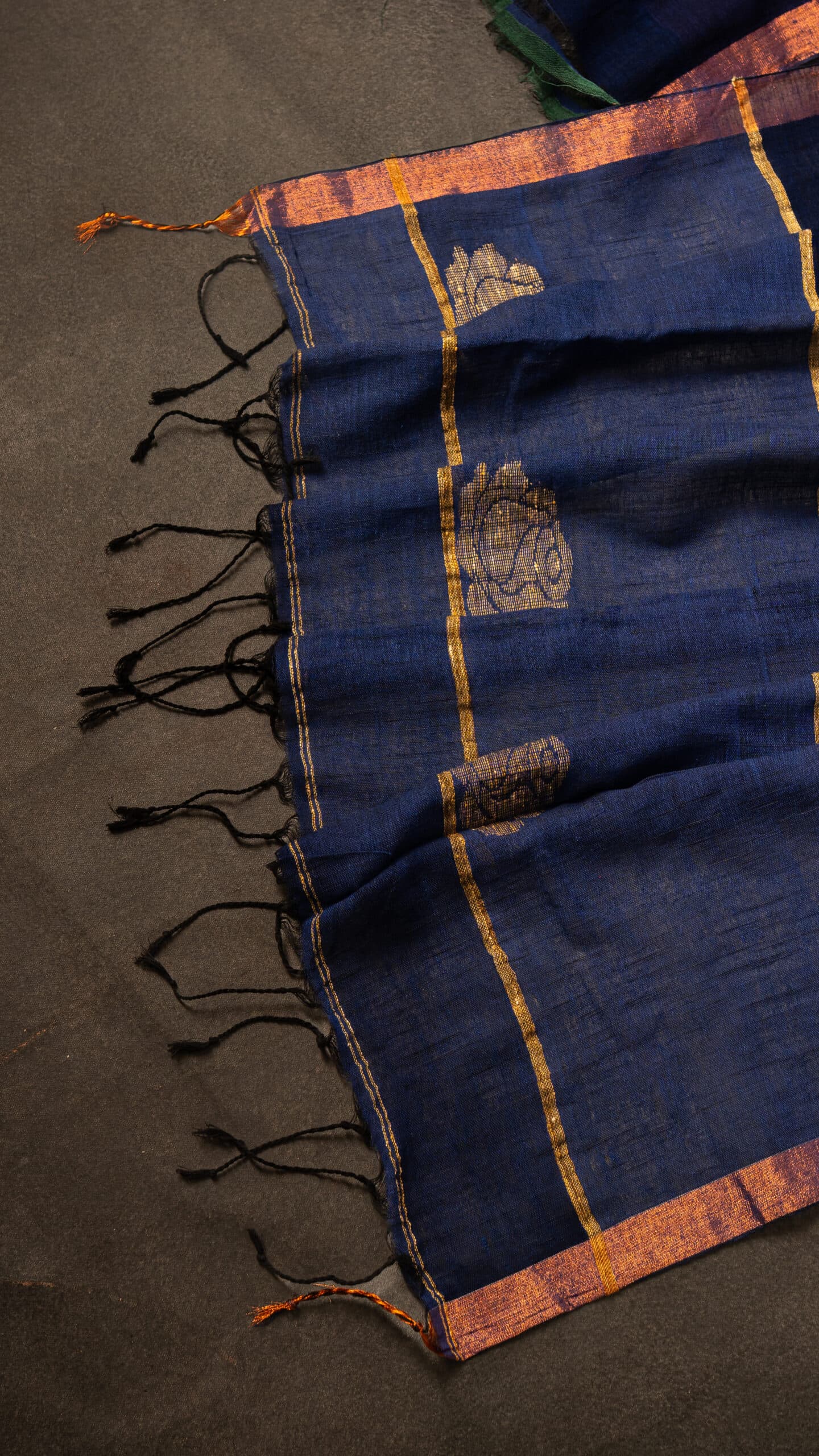 Blush Rose Dual Tone Soft Silk Saree alternate view