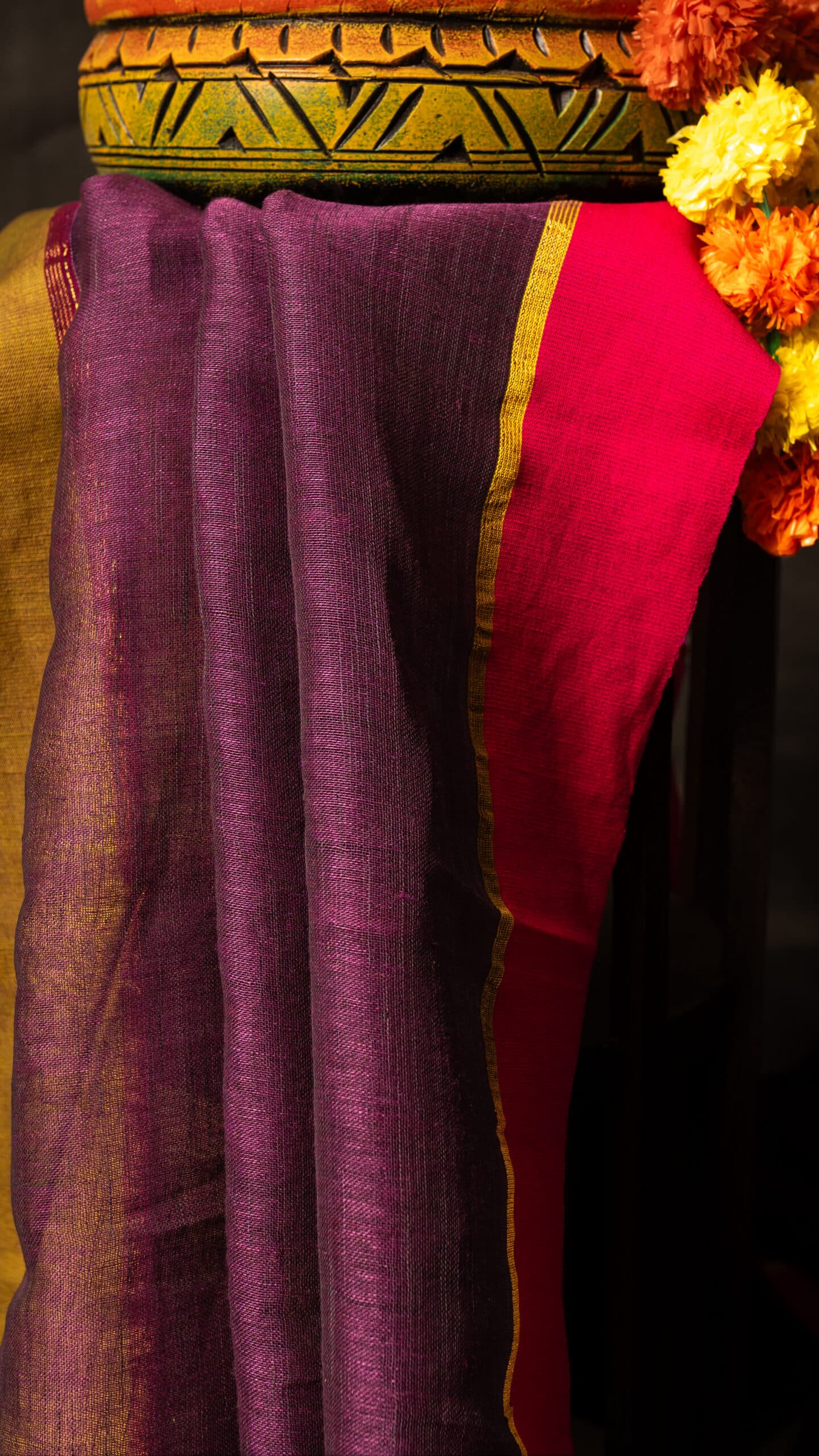 Royal Emerald Kanchipuram Bridal Silk Saree